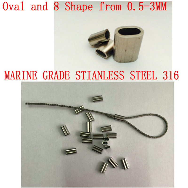 Stainless Wire Ss316 - HQ SS316 สแตนเลสเกรด Marine 316 รูปไข่